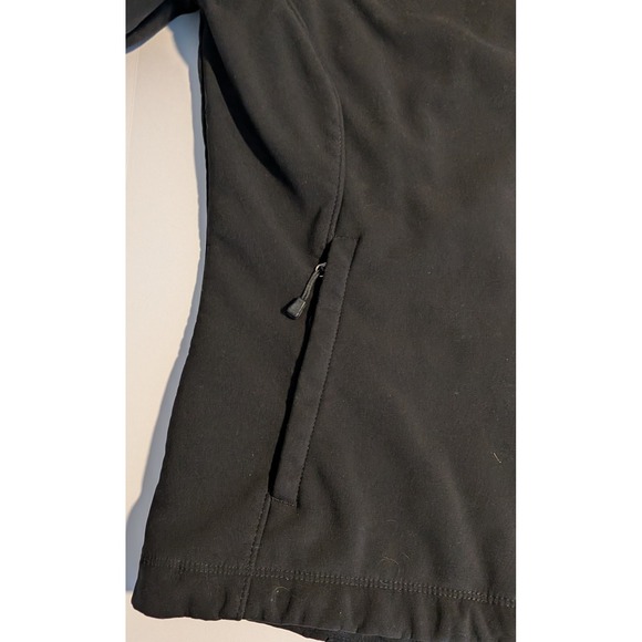The North Face Apex Bionic Softshell Jacket Womens L Black Full Zip w/Flaws - Picture 7 of 11
